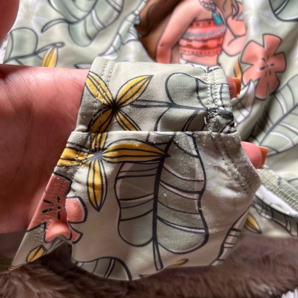 PRE LOVED* Disney Princess Moana; Girls Swimsuit; Size 3T; Condition; Like New - Picture 3 of 6